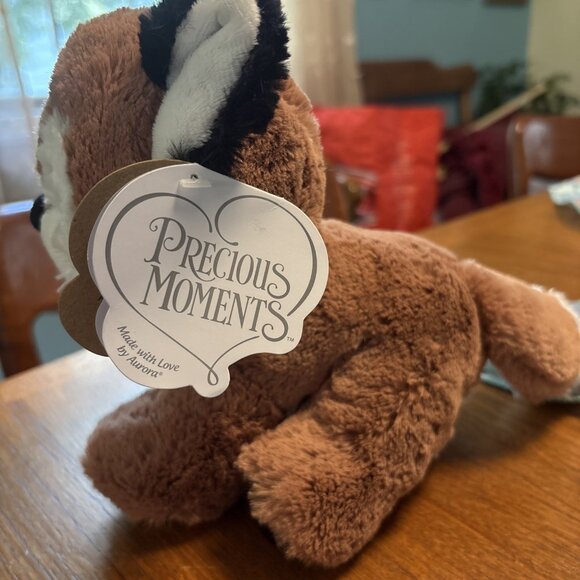 Precious Moments Aurora 8” Plush Smarty Fox Stuffed Animal Sewn Eyes 2017 NWT - Picture 2 of 9
